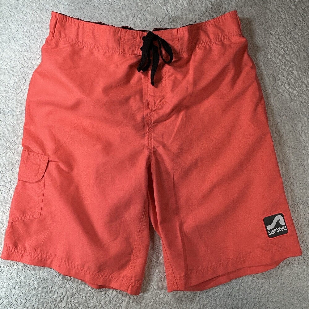 SURF STYLE Swim Trunks Board Shorts Men's Large Mesh Lined Drawstring